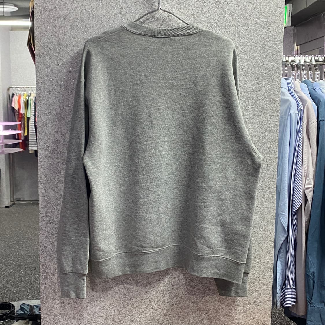 나이키 올드스쿨 빅로고 그레이 스웻셔츠B2925 상품이미지4