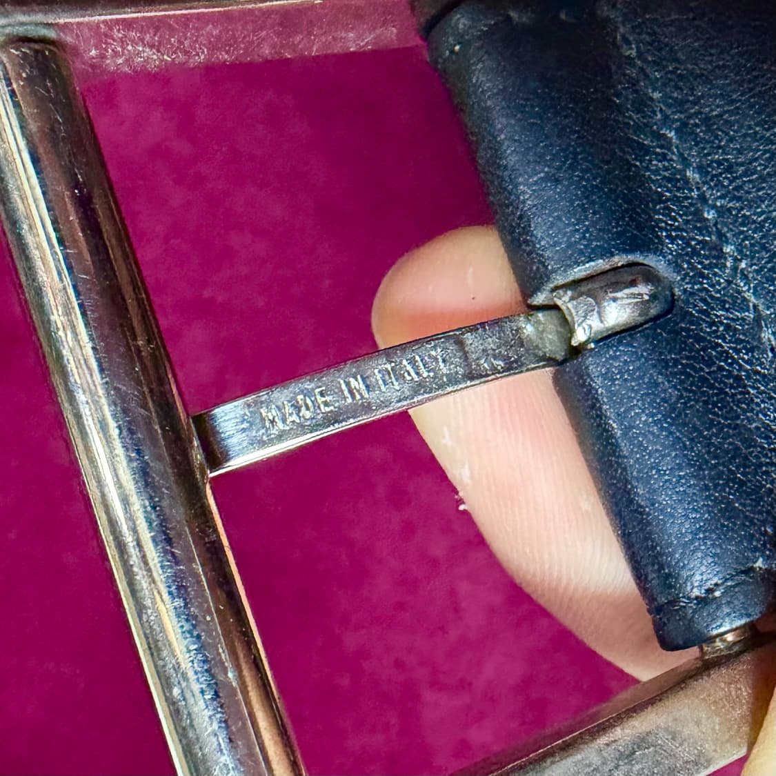 Jack Kevin 이탈리안 블랙 레더 벨트 상품이미지7