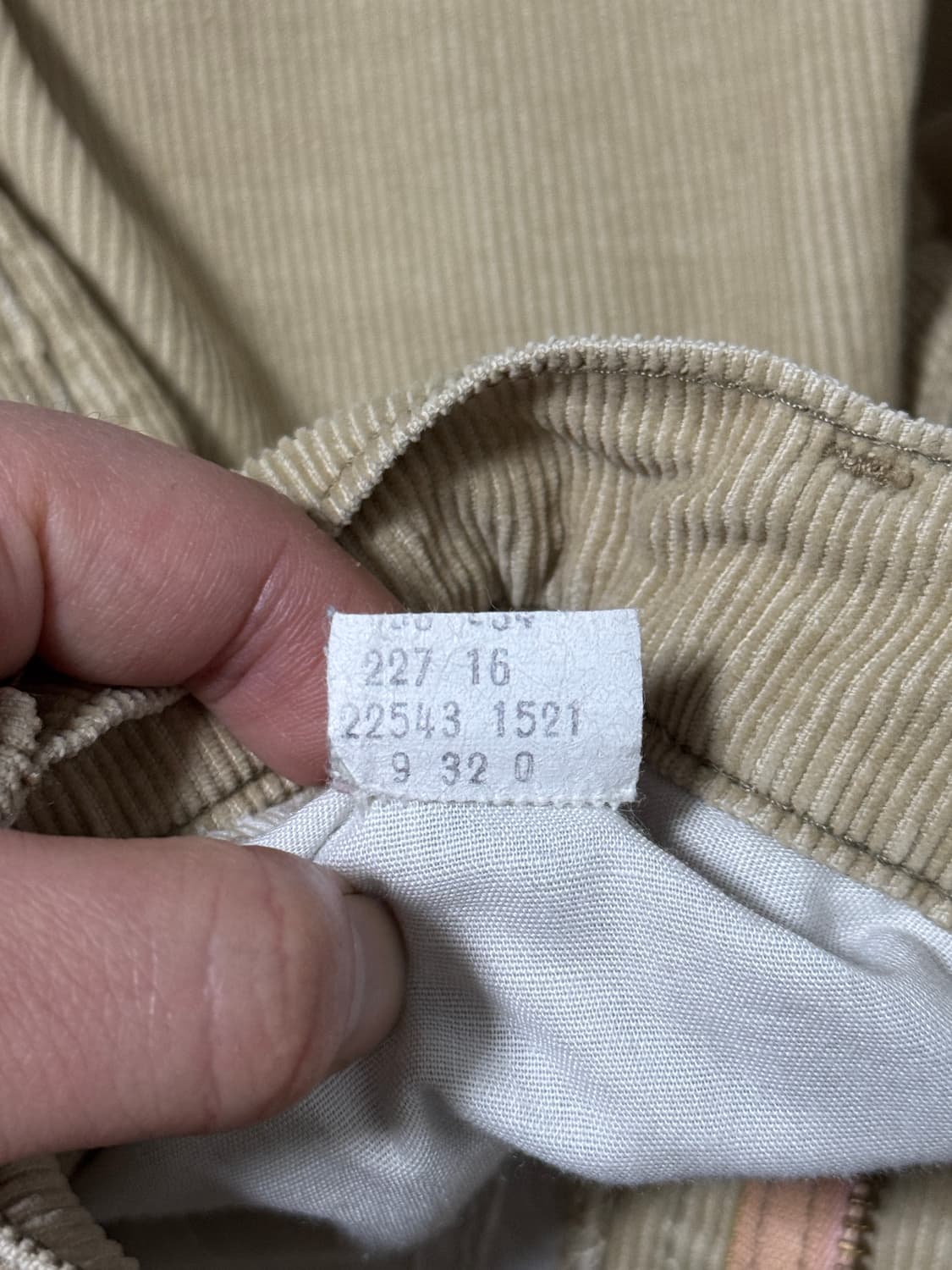 70s usa 리바이스 movin on 코듀로이 플레어 팬츠 웨스턴 히피 상품이미지7