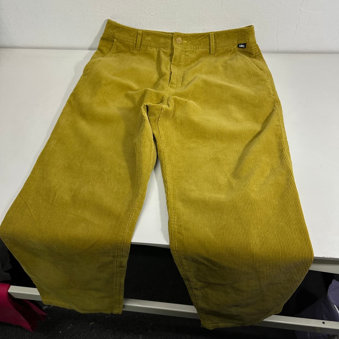 M LMC 엘엠씨 겨자 레귤러핏 코듀로이팬츠 상품이미지3