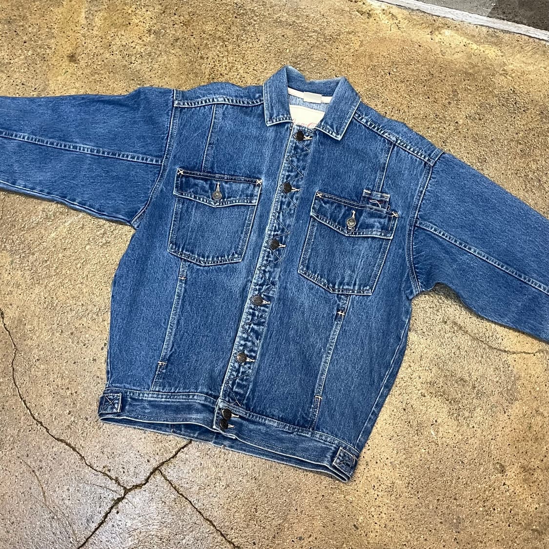 레어 90s USA 코카콜라 청자켓 데님자켓 상품이미지4