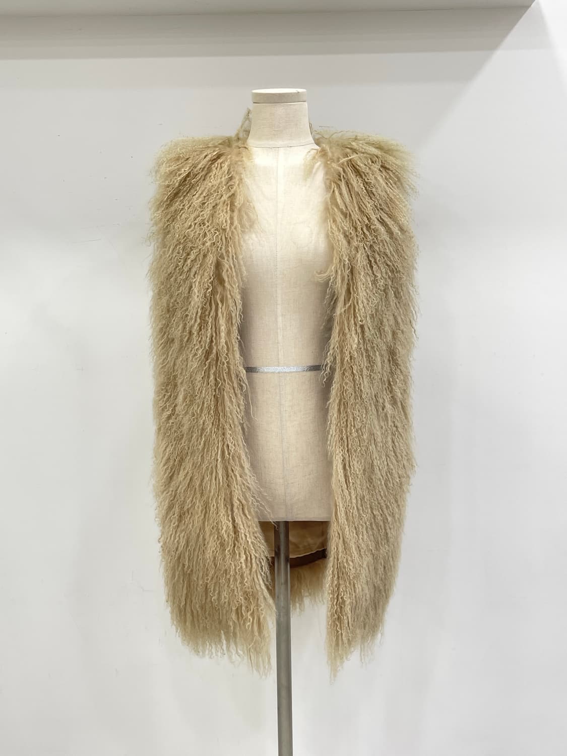 가죽 인조 퍼 조끼  상품이미지1