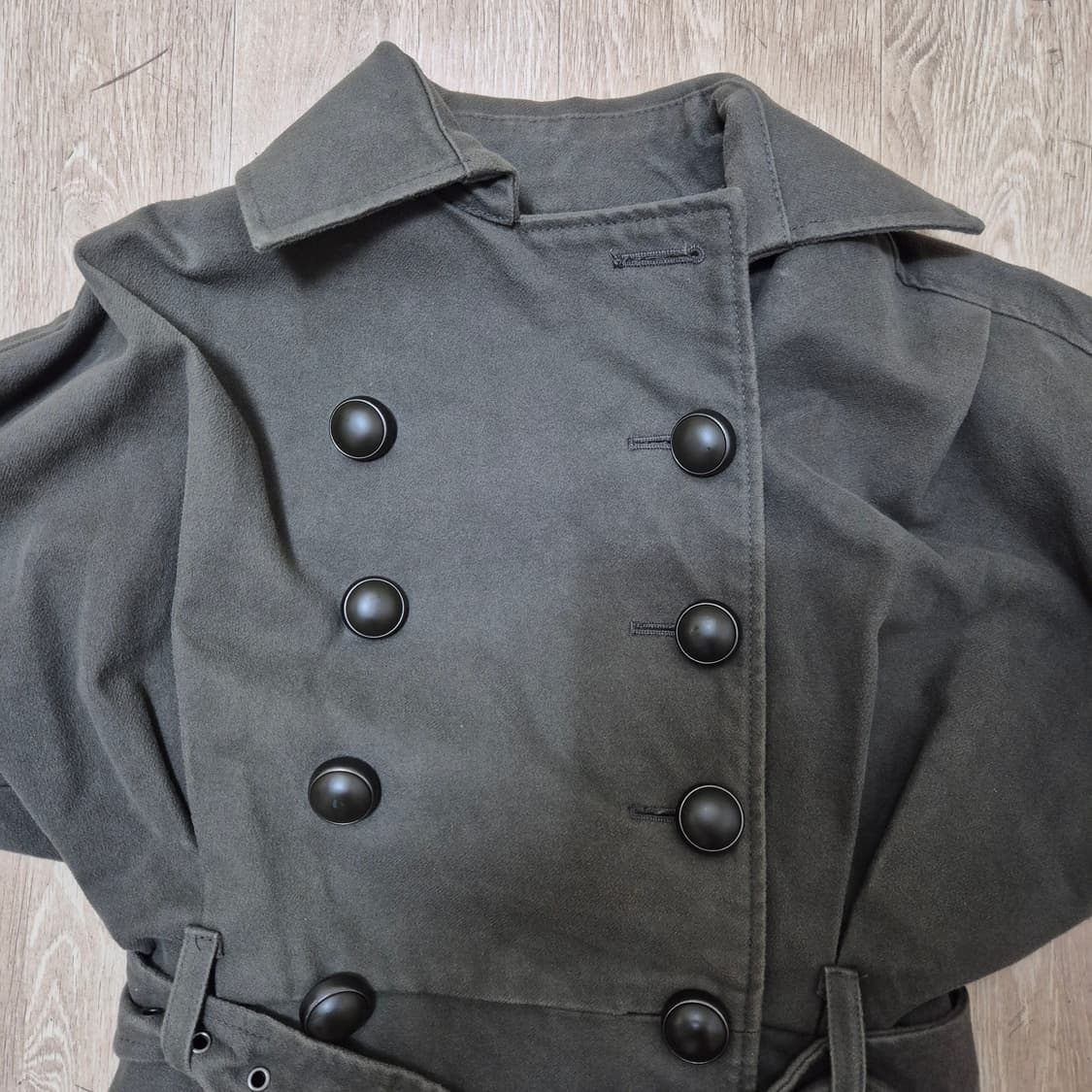 망고 캐주얼 스포츠웨어 여성 크롭 코트 S(90) 상품이미지2