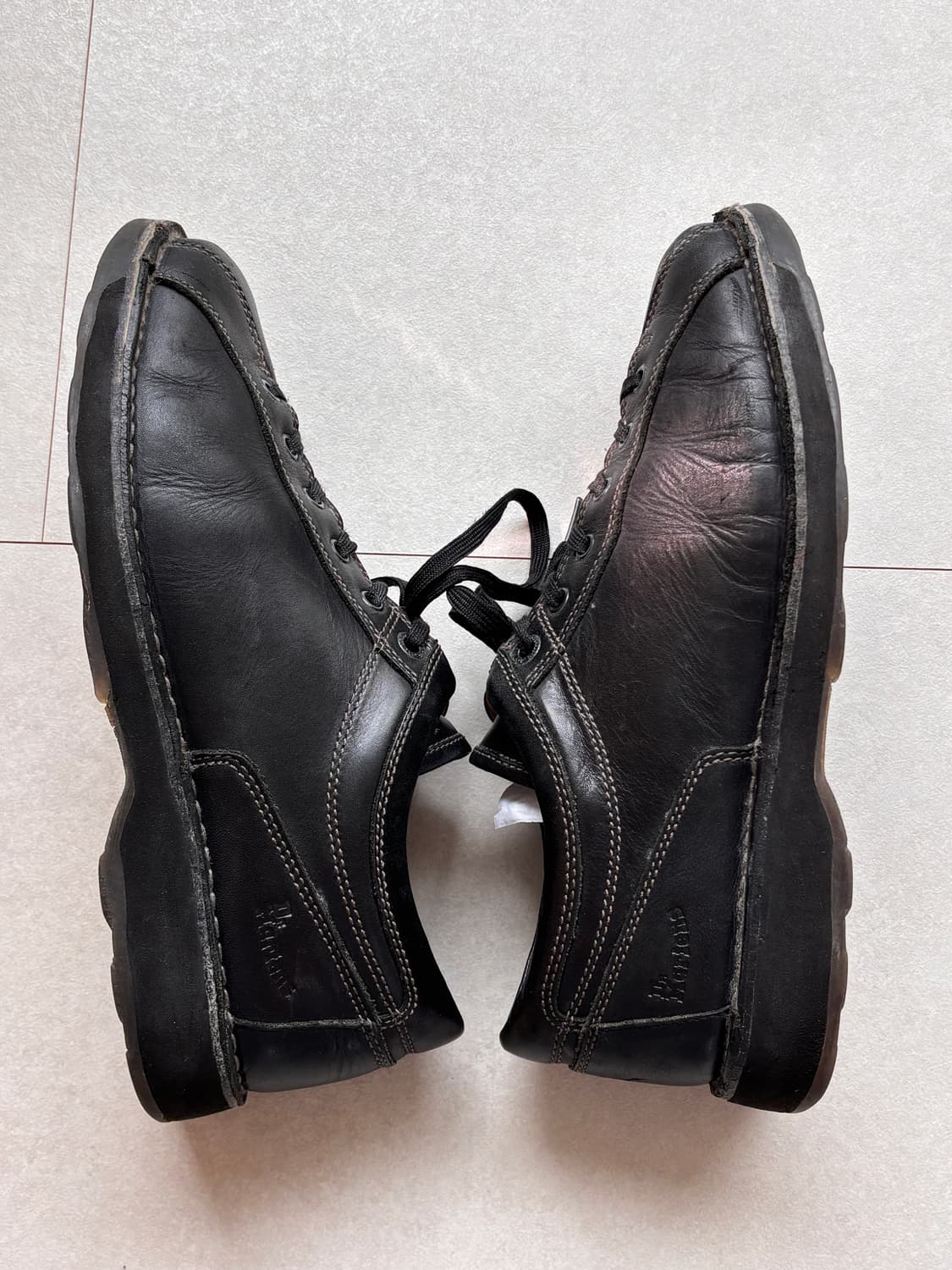 00s Dr.Martens 올드 워크 레더슈즈 2B55 블랙 UK10 상품이미지4