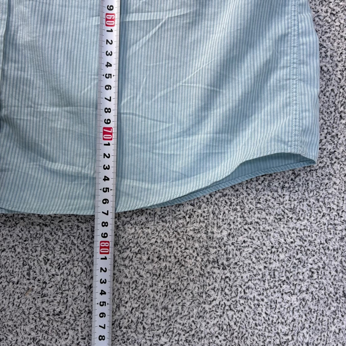 100 닥스 남성 스트라이프 셔츠 남방 0323J 상품이미지7