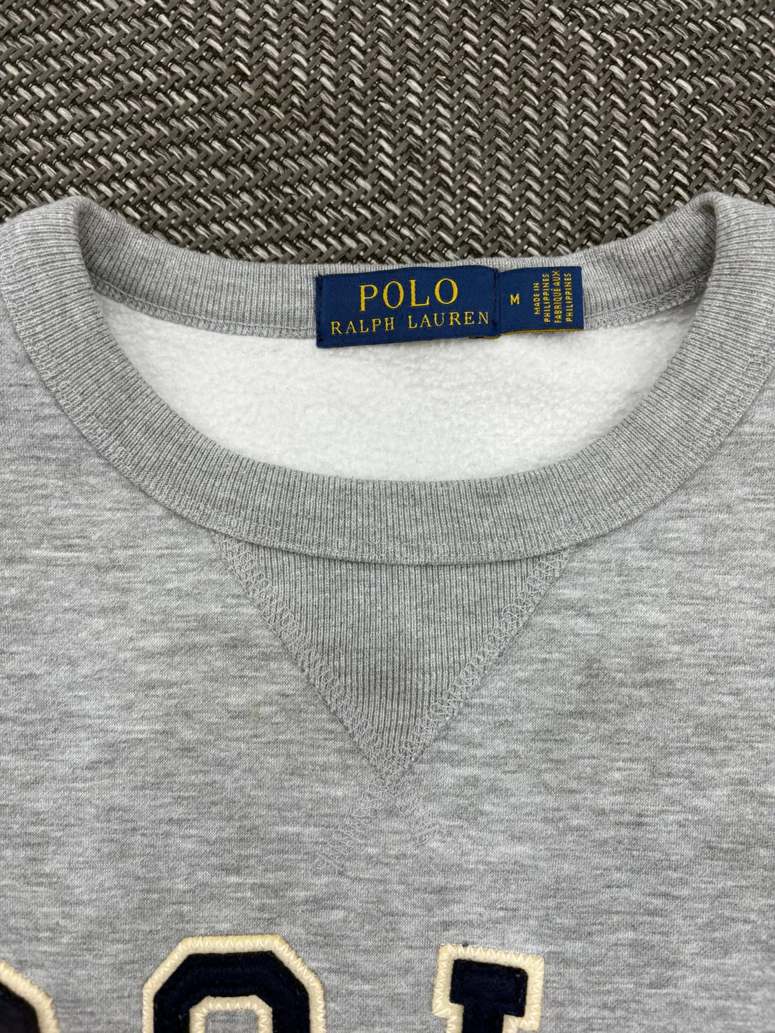 폴로 맨투맨 그레이 상품이미지4