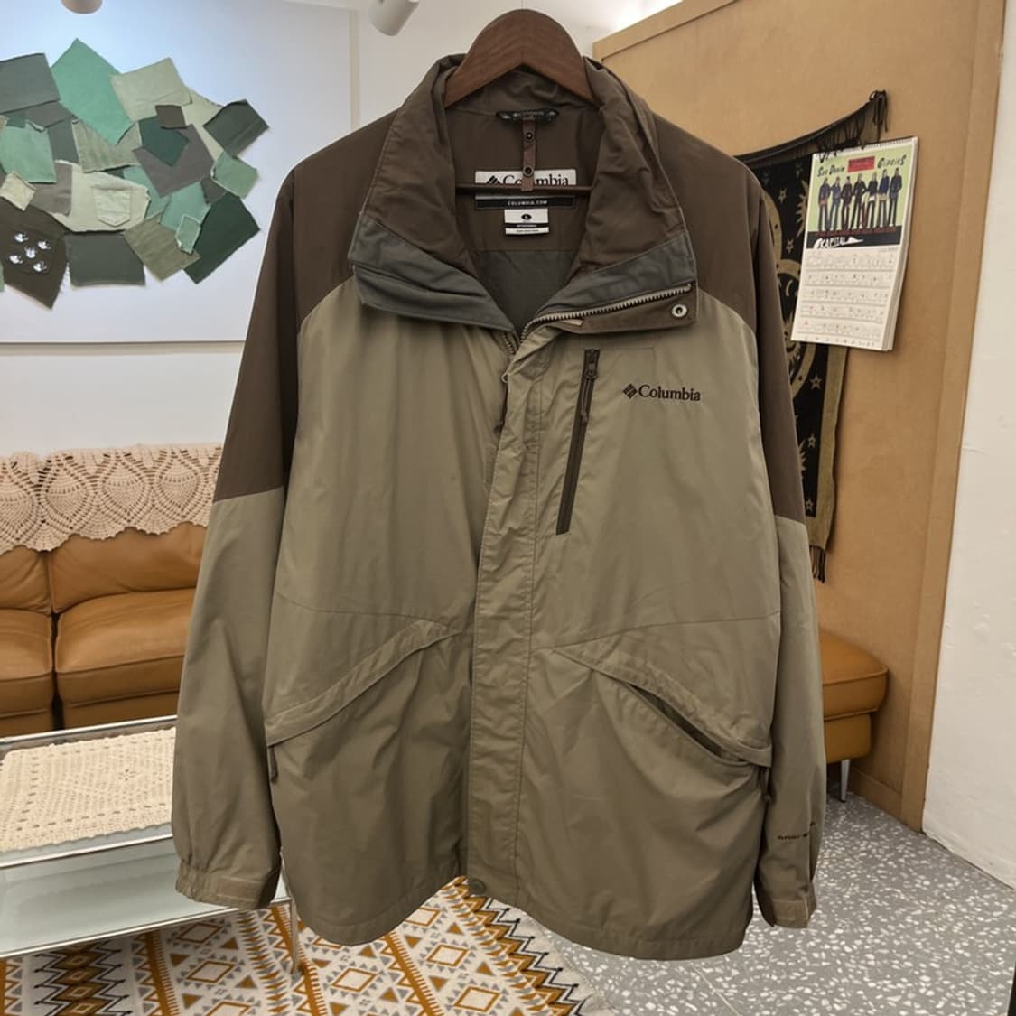 콜럼비아 USA 테크 마운틴 사파라 바람막이 자켓 L C10840 상품이미지3