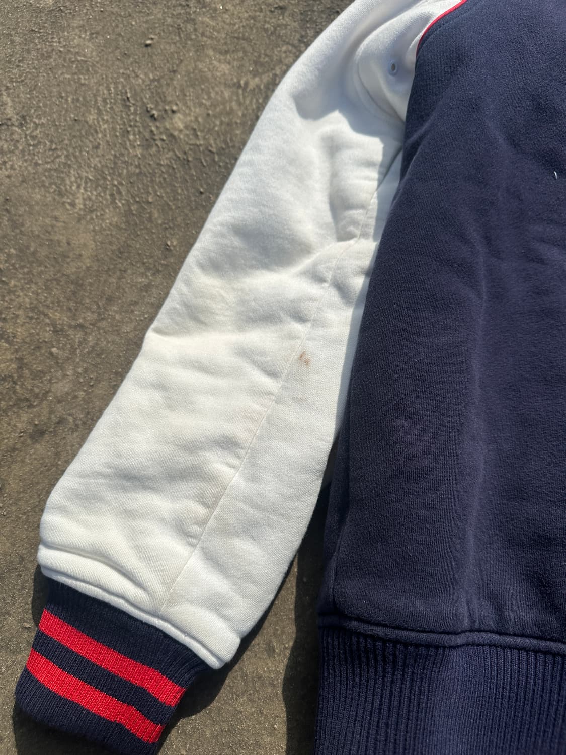 라코스테 네이비 베이스볼 바시티 자켓 상품이미지7