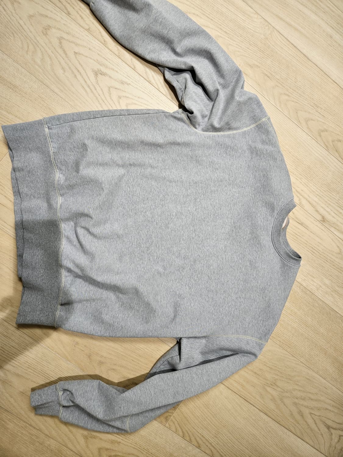 러프사이드 오버사이즈드 스웻셔츠 그레이 2 (택포) 상품이미지4