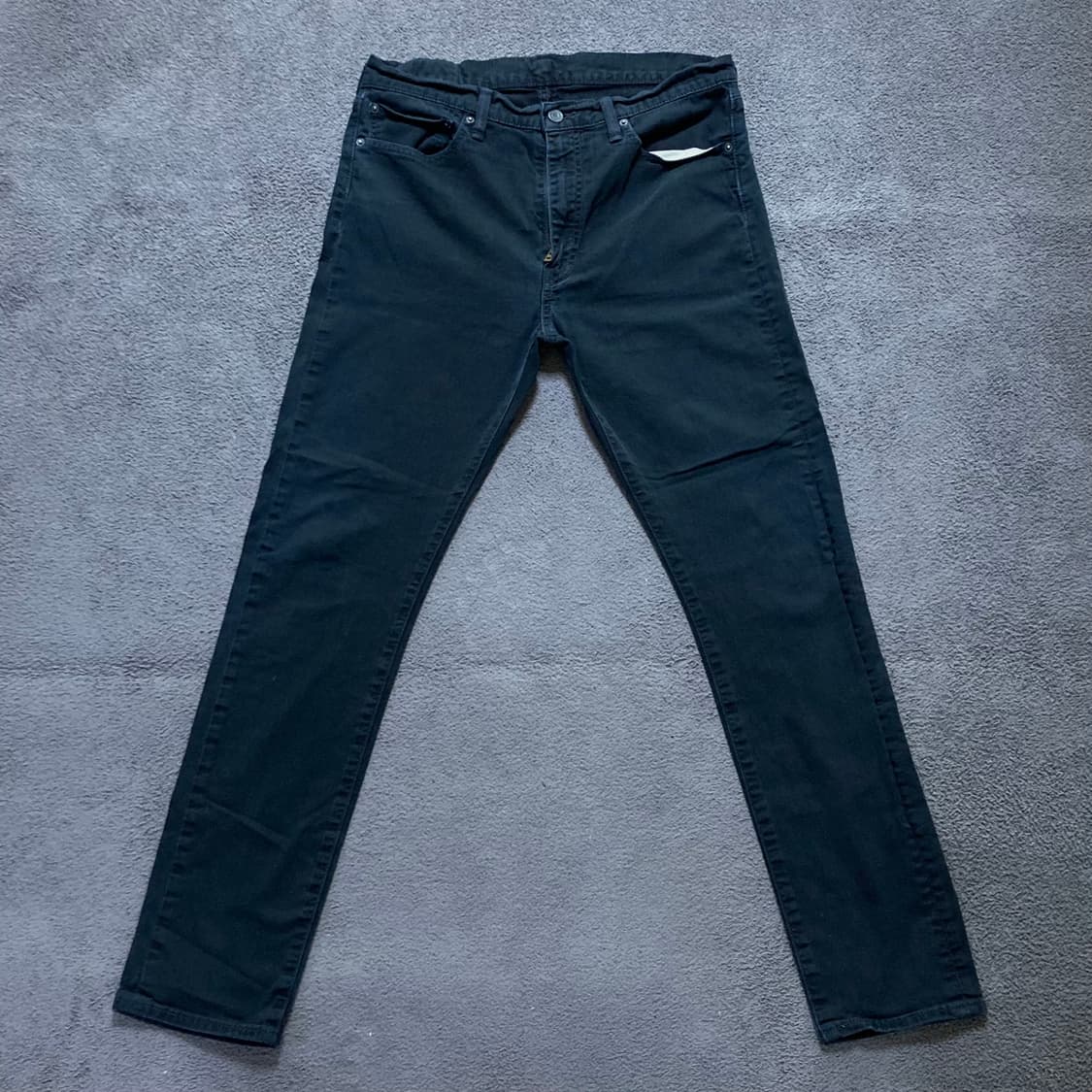 리바이스 510 블랙진 데님팬츠 W36 L34 상품이미지2