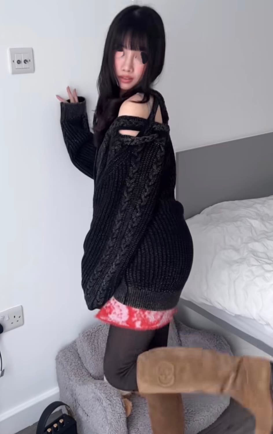 새상품) 글렌마틴스 케이블 니트 가디건 L 상품이미지2