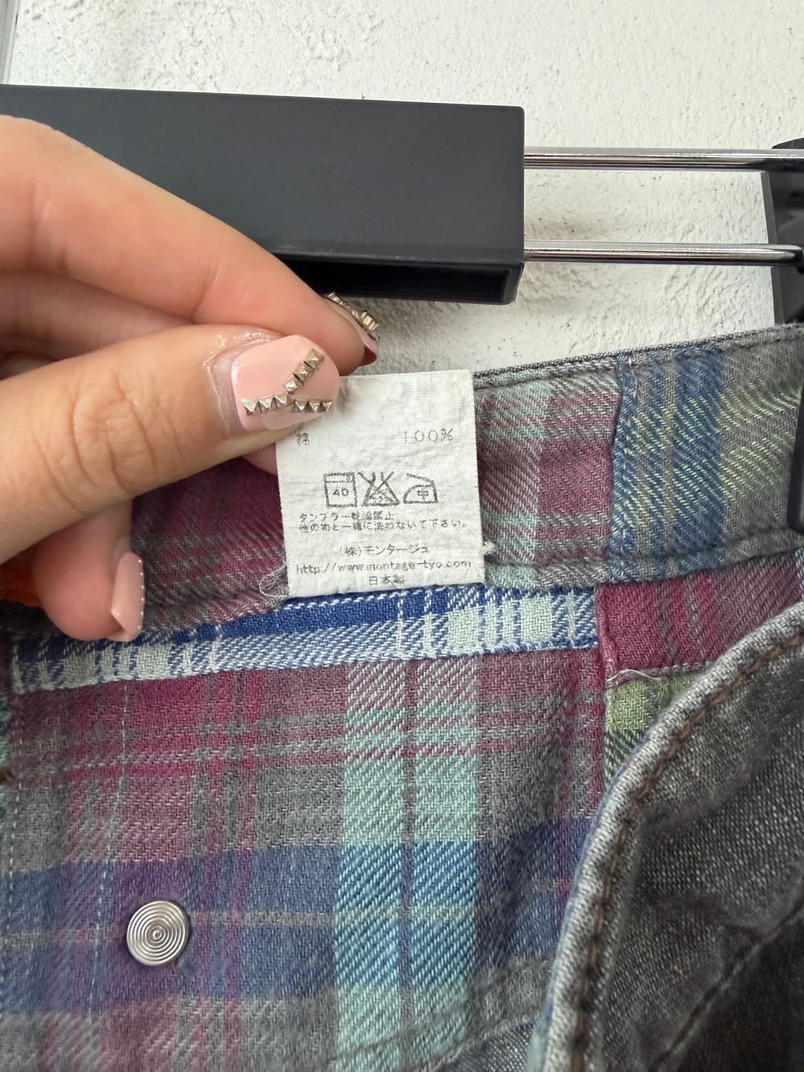 montage 크레이지 패치 데님 팬츠 (MADE IN JAPAN) 상품이미지7