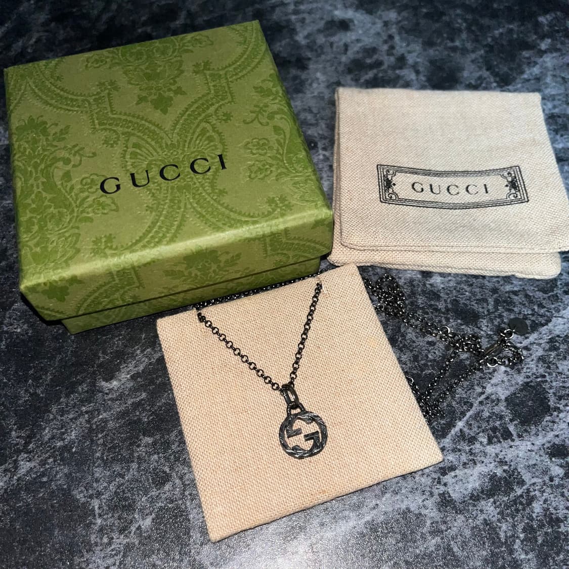 [Gucci]구찌 인터로킹 G 펜던트 목걸이 상품이미지3