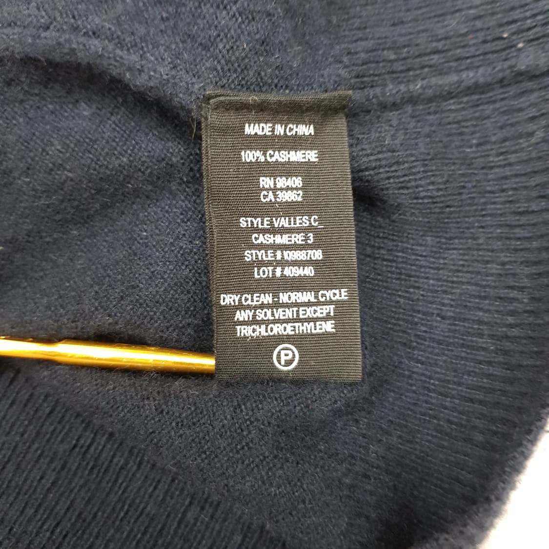 띠어리 THEORY 캐시미어 100% 니트 M사이즈 상품이미지6