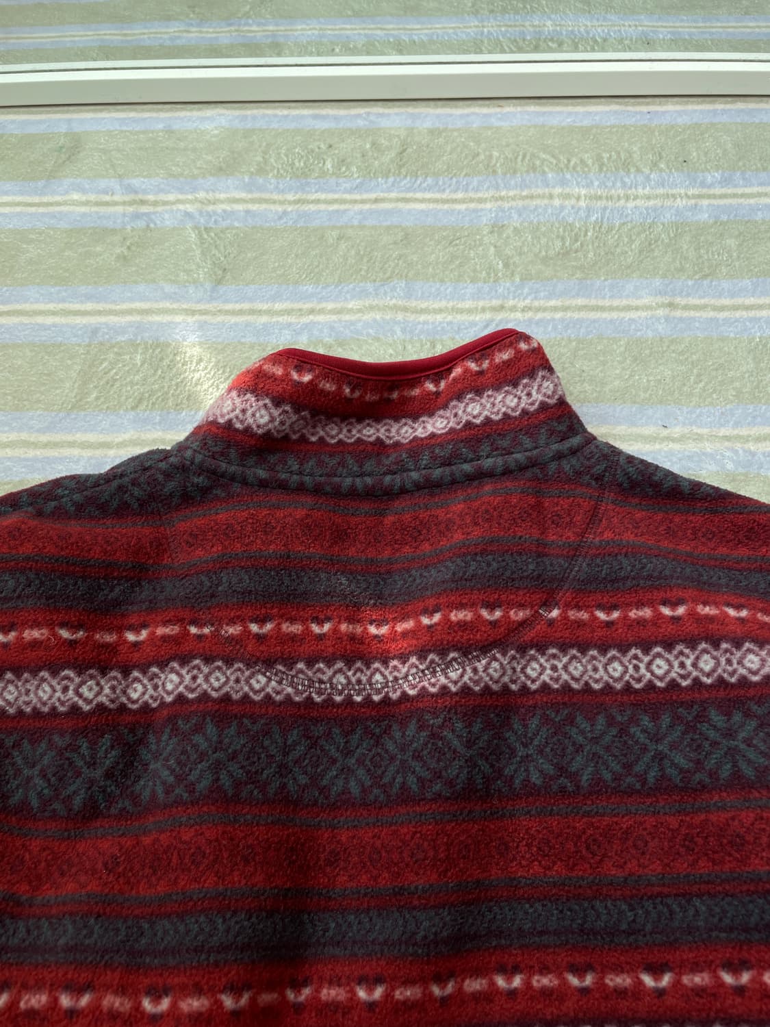 Converse 노르딕 패턴 후리스 오버사이즈 상품이미지7