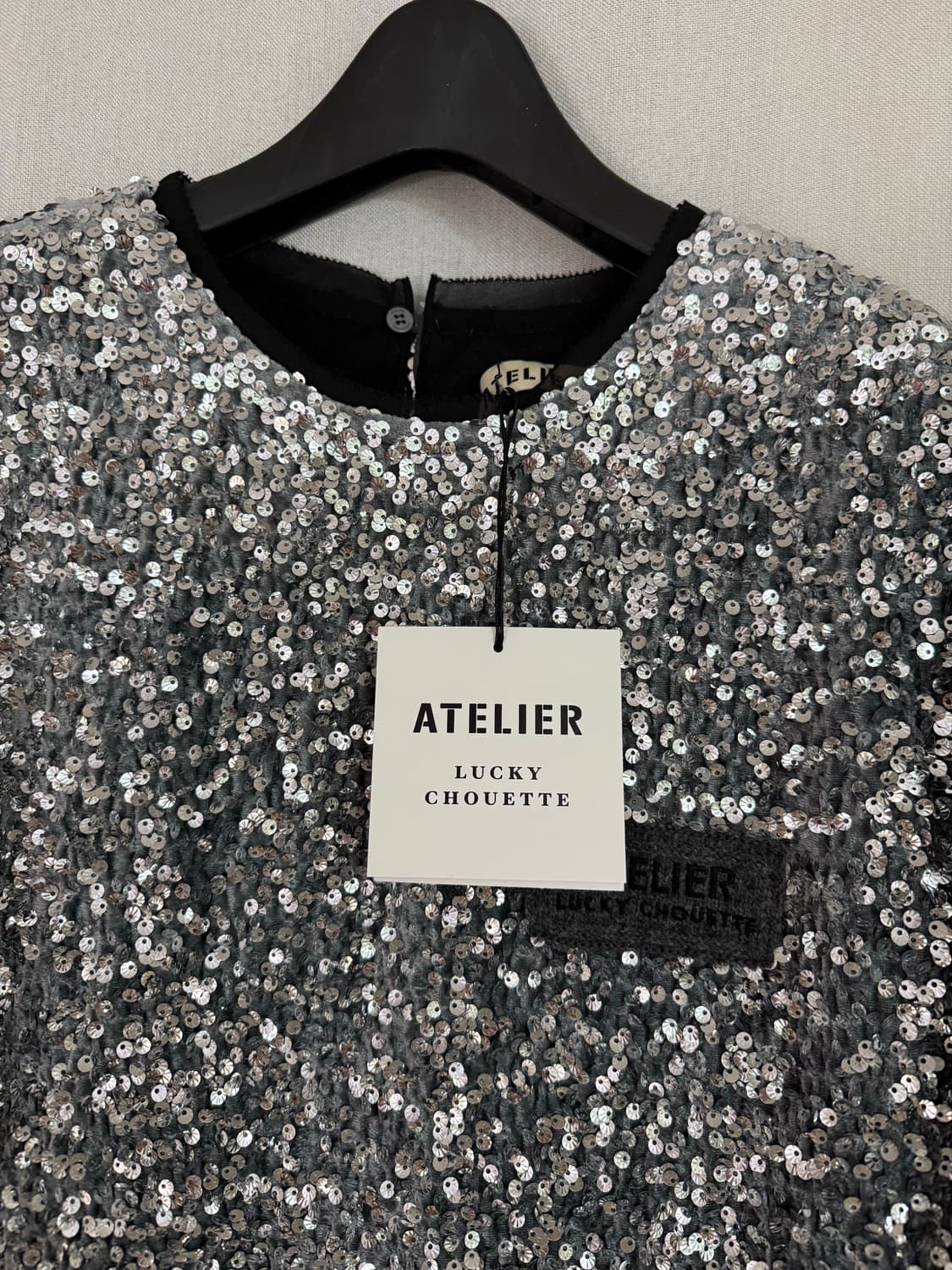 럭키슈에뜨 아뜰리에 Spangle Half Sleeve Blouse 36 상품이미지6