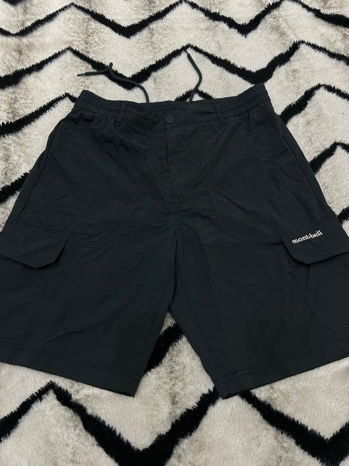 [33]몽벨 나일론 카고 우븐 반바지/짙은카키 상품이미지2