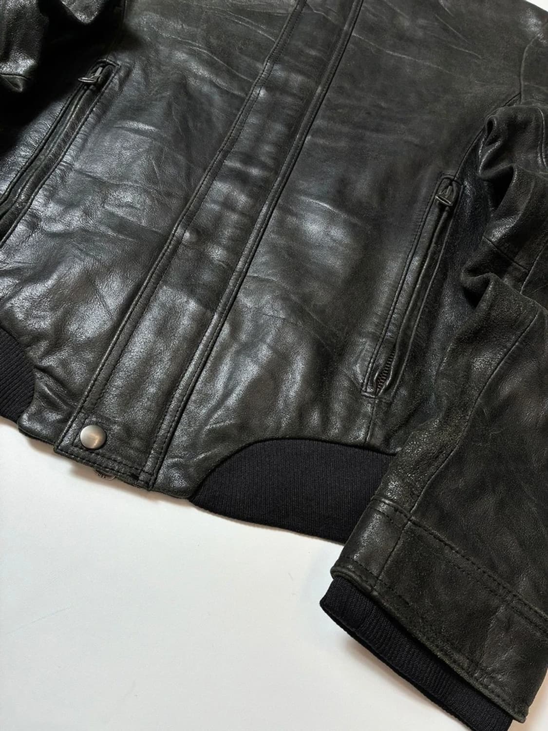 어반리서치Urban Research00's재팬 염소가죽 자켓 PN8417 상품이미지4
