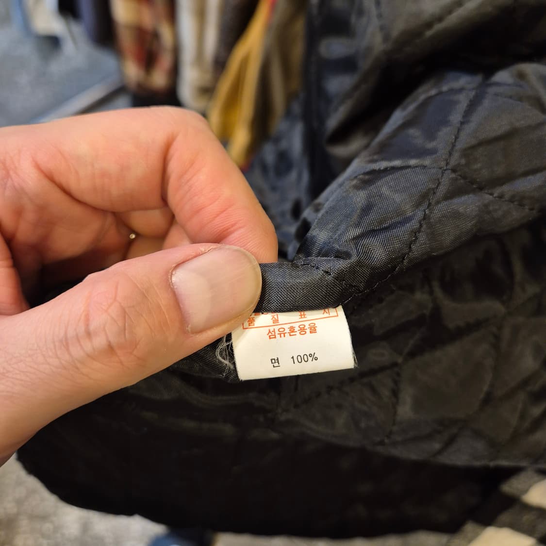 FREE(착샷잇음 ) 체스체크 오버핏 셔츠자켓  상품이미지6