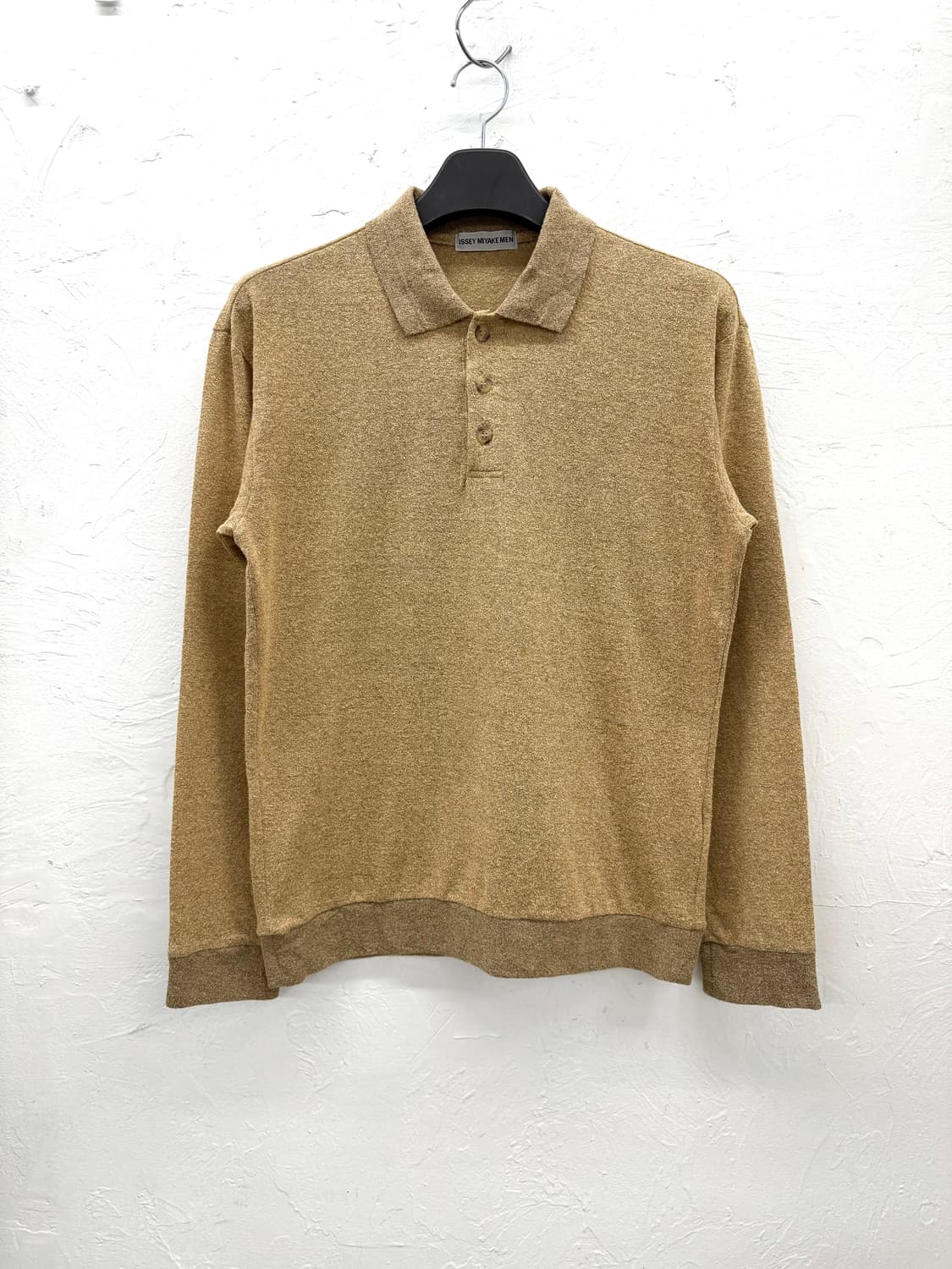 issey miyake men 테리 폴로 롱슬리브 상품이미지1