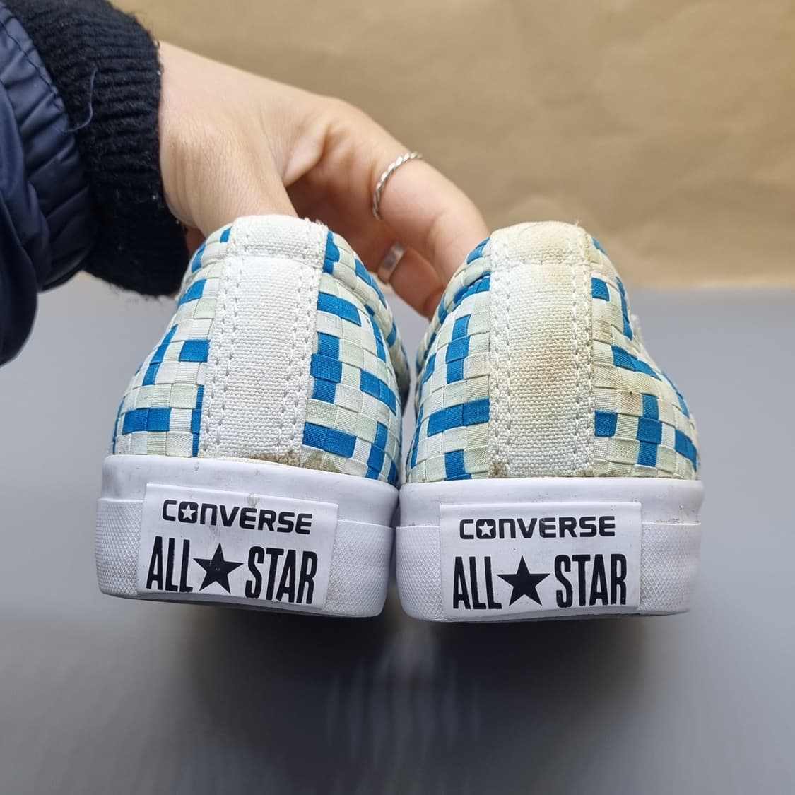 컨버스 멀티컬러 우븐 여성슬립온230  상품이미지4