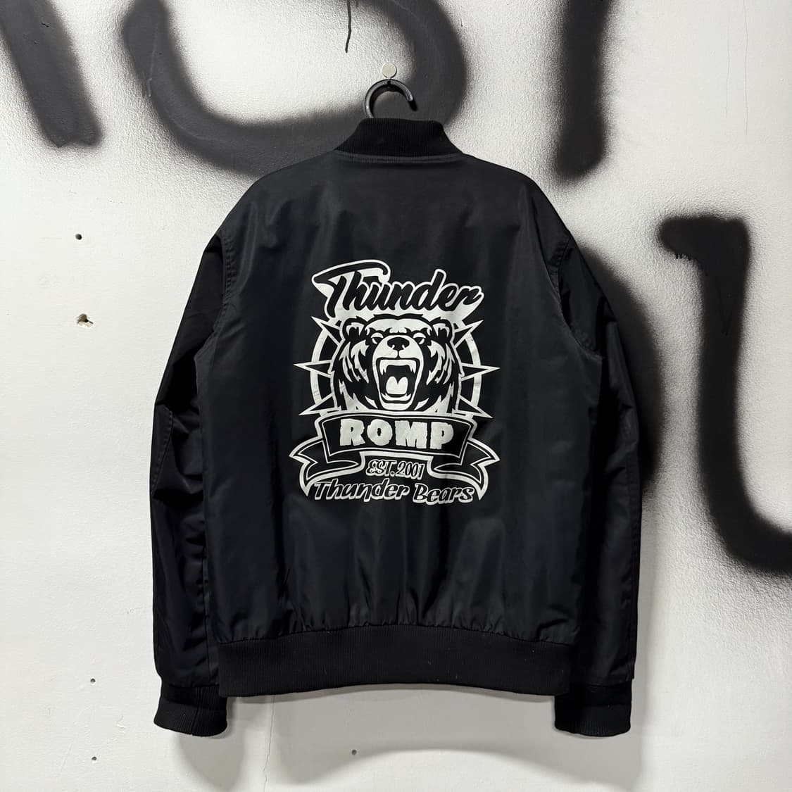 VTG 빈티지 멀티 패치 , 프린팅 봄버 자켓 상품이미지2