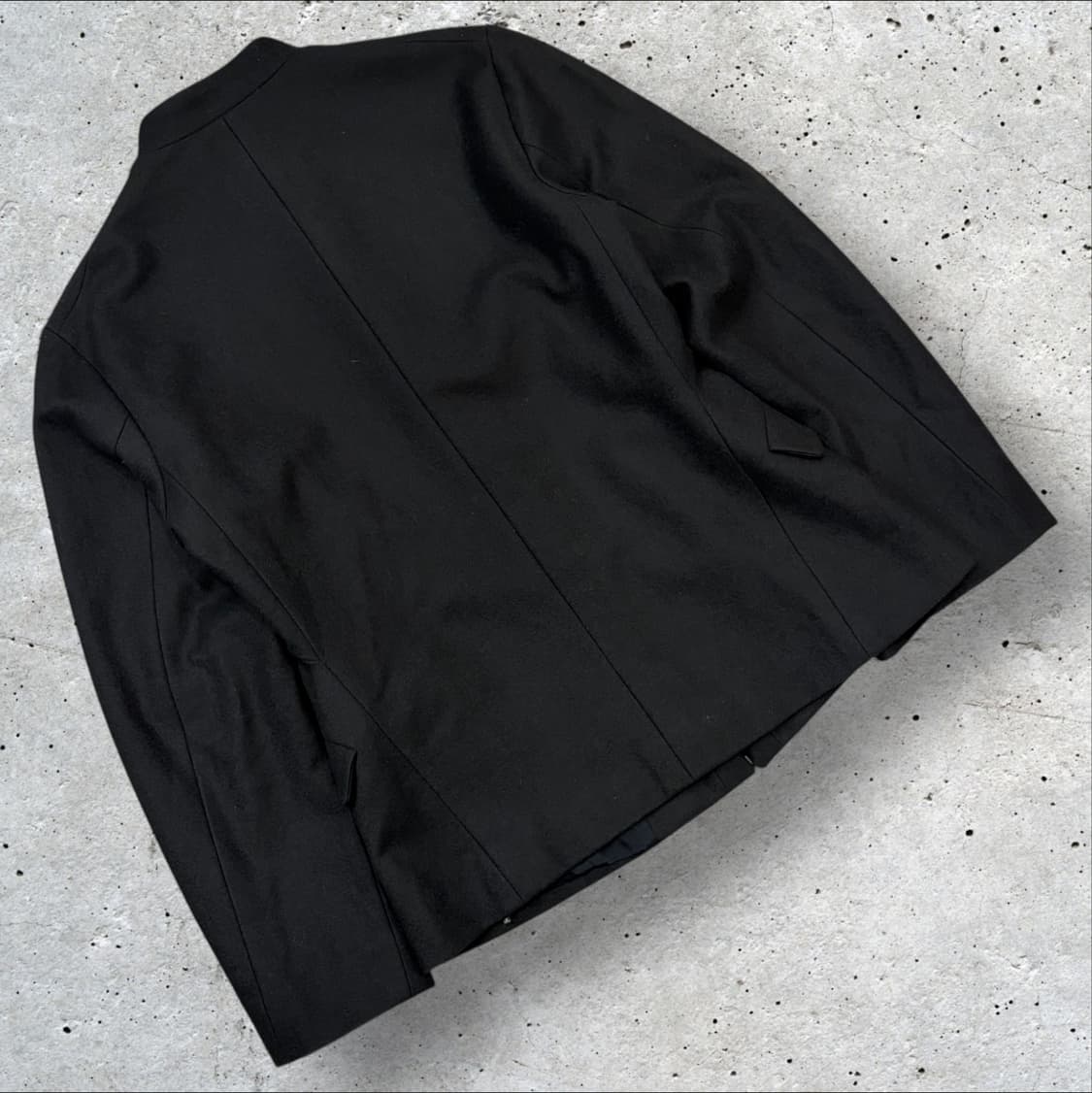 [38] JILSANDER 질샌더 블랙 빈티지 울 자켓 B467 상품이미지2