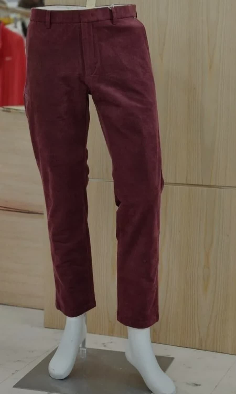 루이까스텔 코듀로이 겨울용 골프  일상 바지 오렌지 86  34인치 상품이미지9