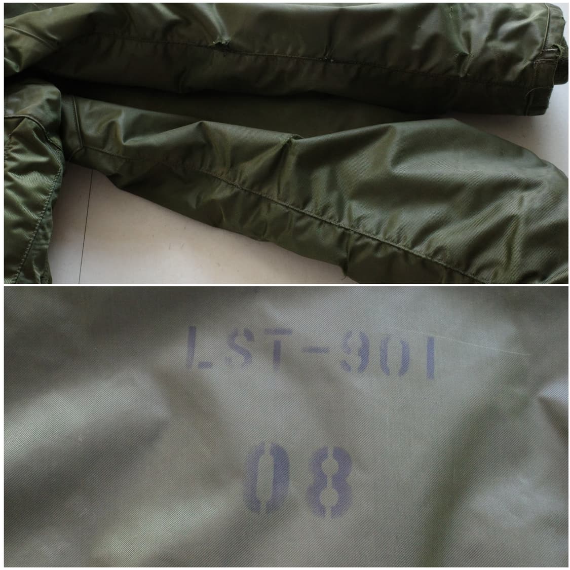 60s USN 미해군 A-1 덱자켓 내피포함 상품이미지7