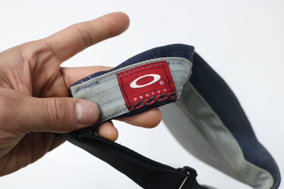 Oakley 오클리 빈티지 로고 자수 네이비 썬바이저 상품이미지7