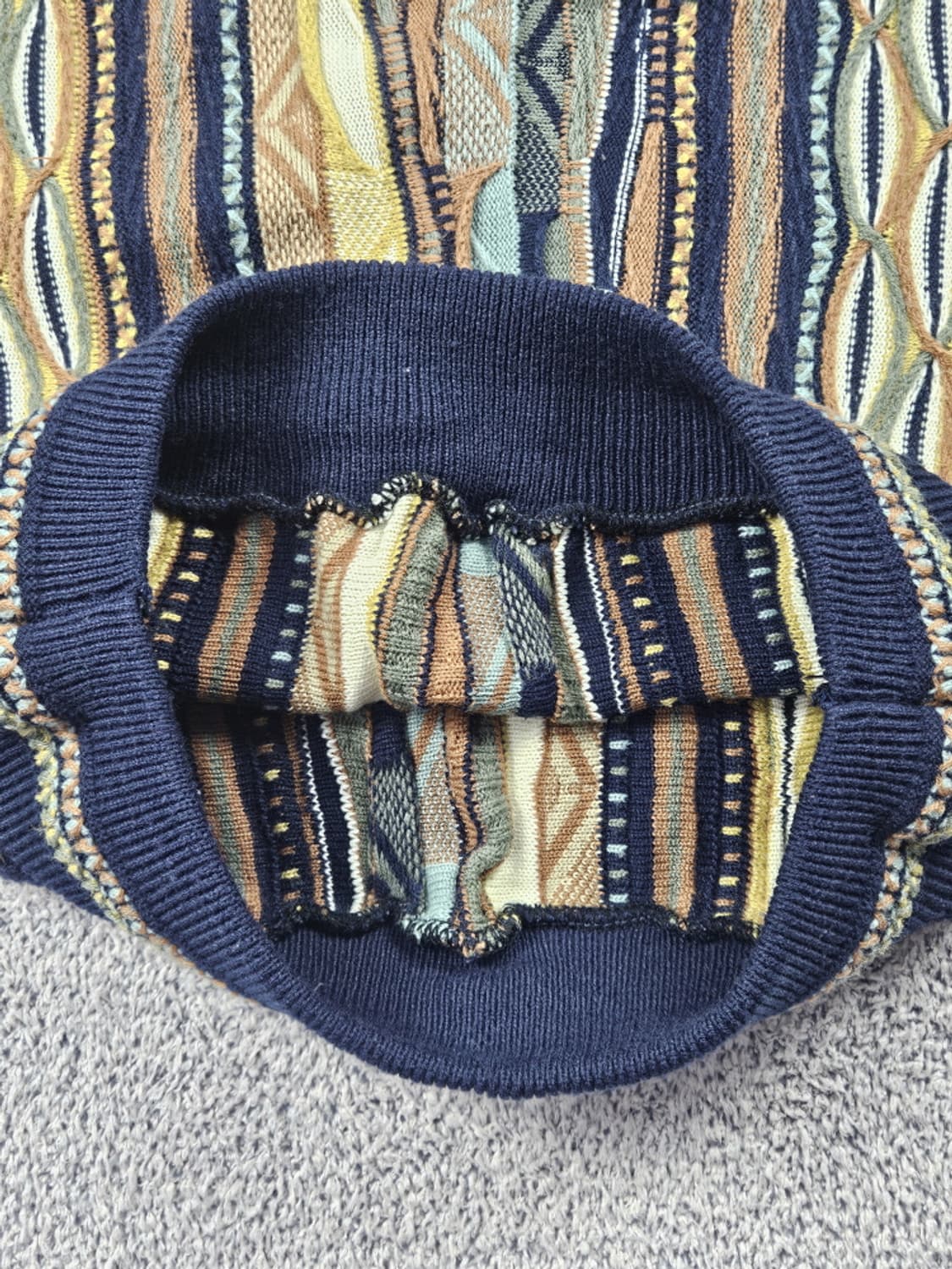 빈티지 쿠지 ST 입체 텍스처 케이블 니트 (상세설명참조) / 10496 상품이미지8