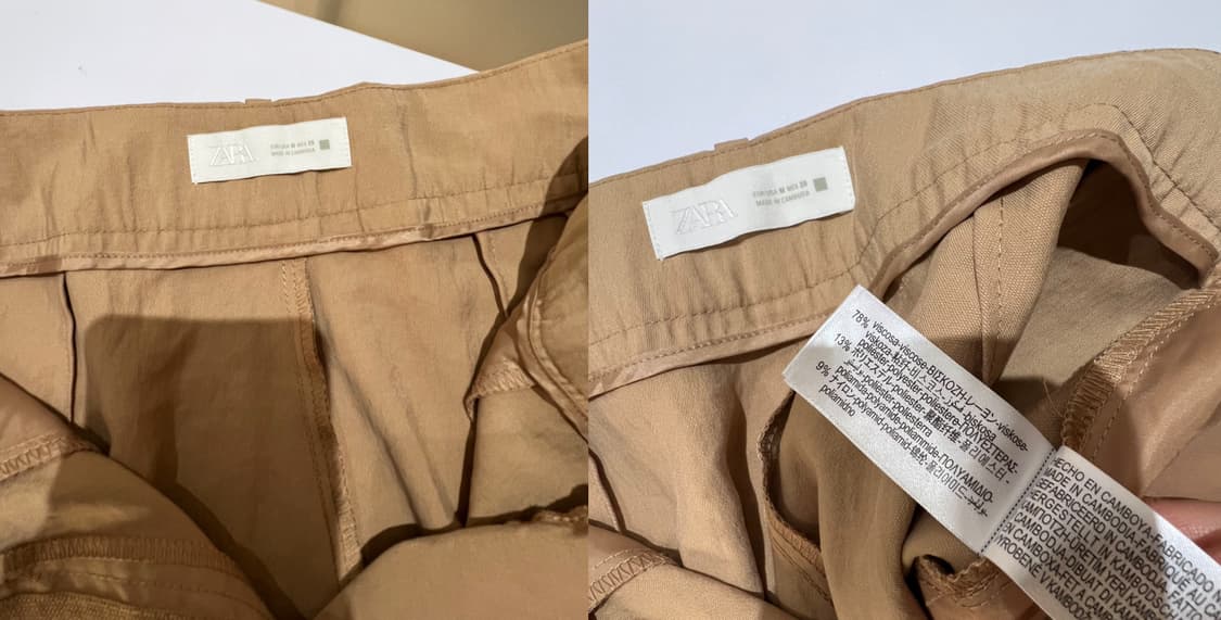 Zara 버뮤다 팬츠 상품이미지9
