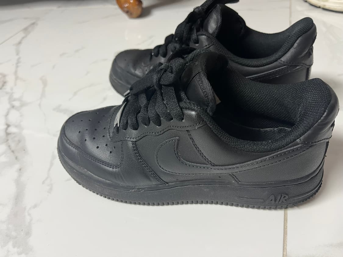 나이키 에어포스 블랙 230mm 상품이미지2