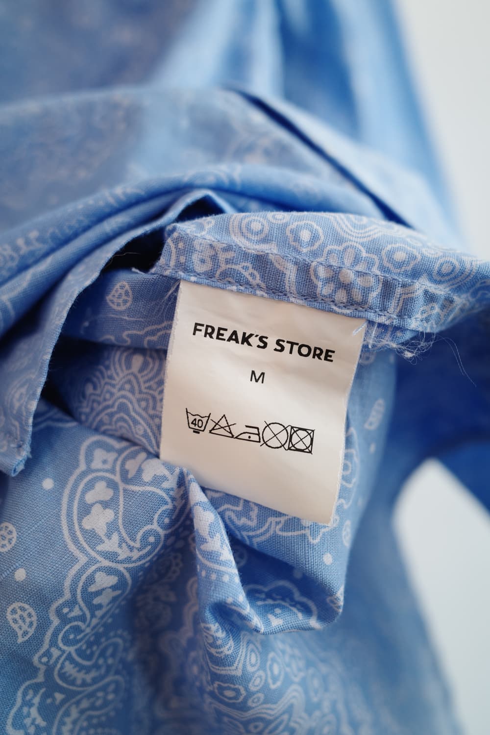 FREAK’S STORE 프릭스 스토어 페이즐리패턴 린넨 셔츠 상품이미지6