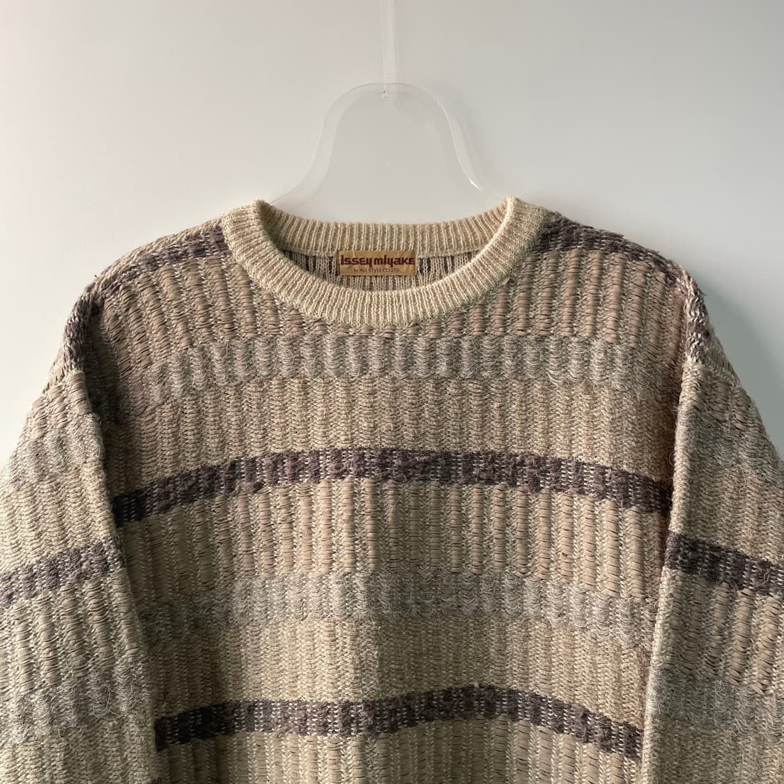 이세이미야케 울 라운드 니트 상품이미지2