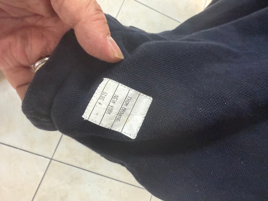 4/105 정품 톰브라운 백 삼선 반팔 팝나 상품이미지6