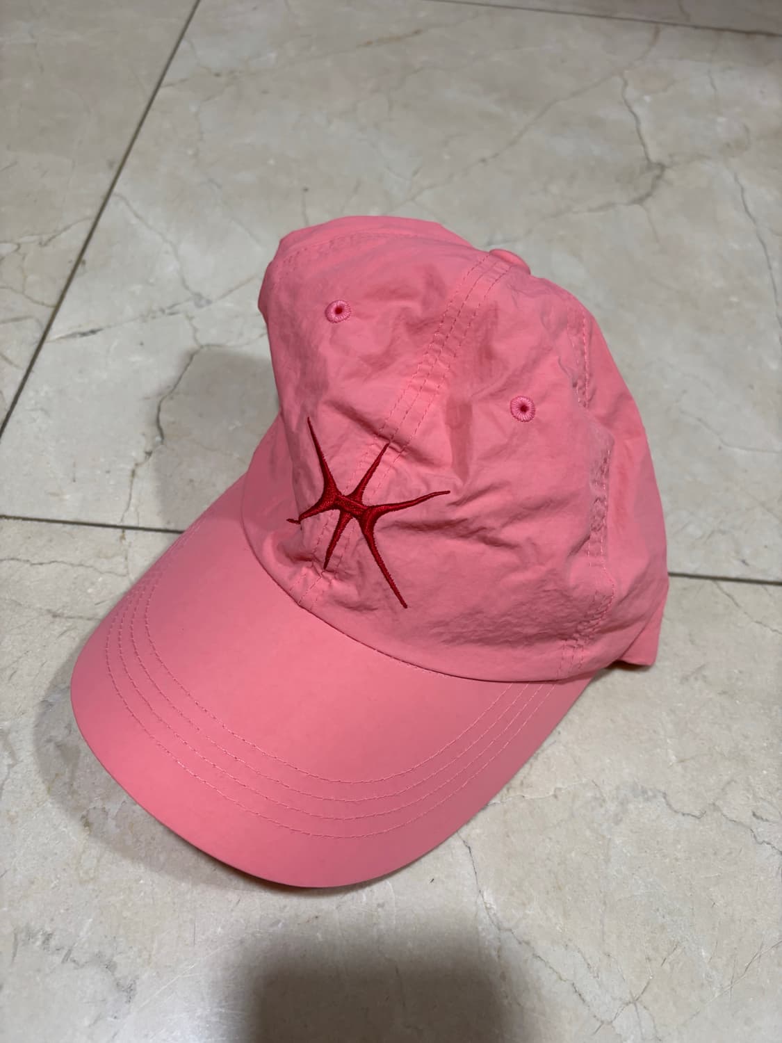 윤세 hatch nylon cap(pink) 상품이미지3