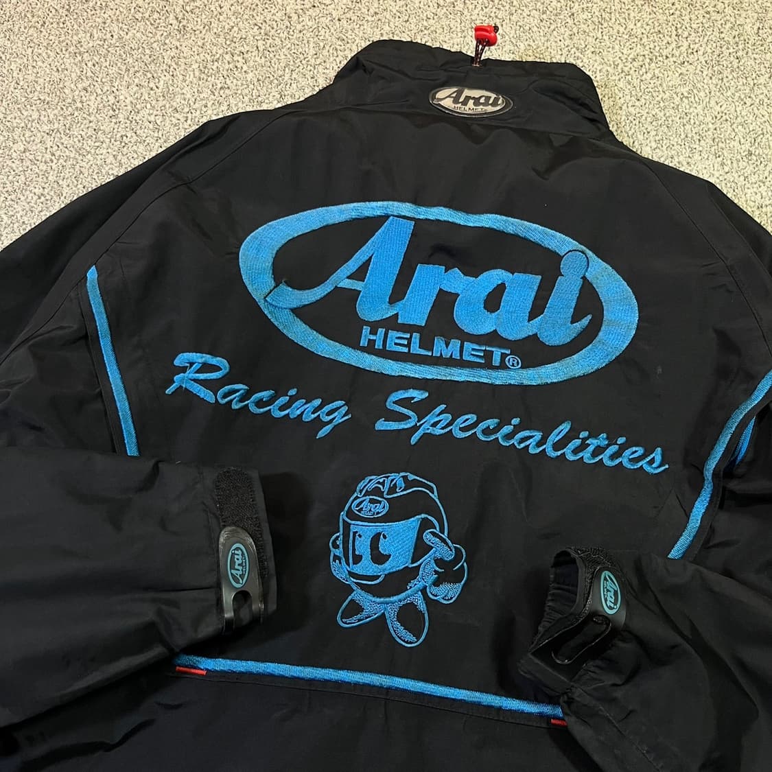 아라이 모터사이클 빅로고 바람막이 자켓 상품이미지3