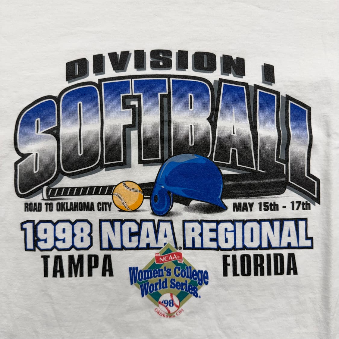 90s Vintage 1998 NCAA Single Stitch Tee 상품이미지2