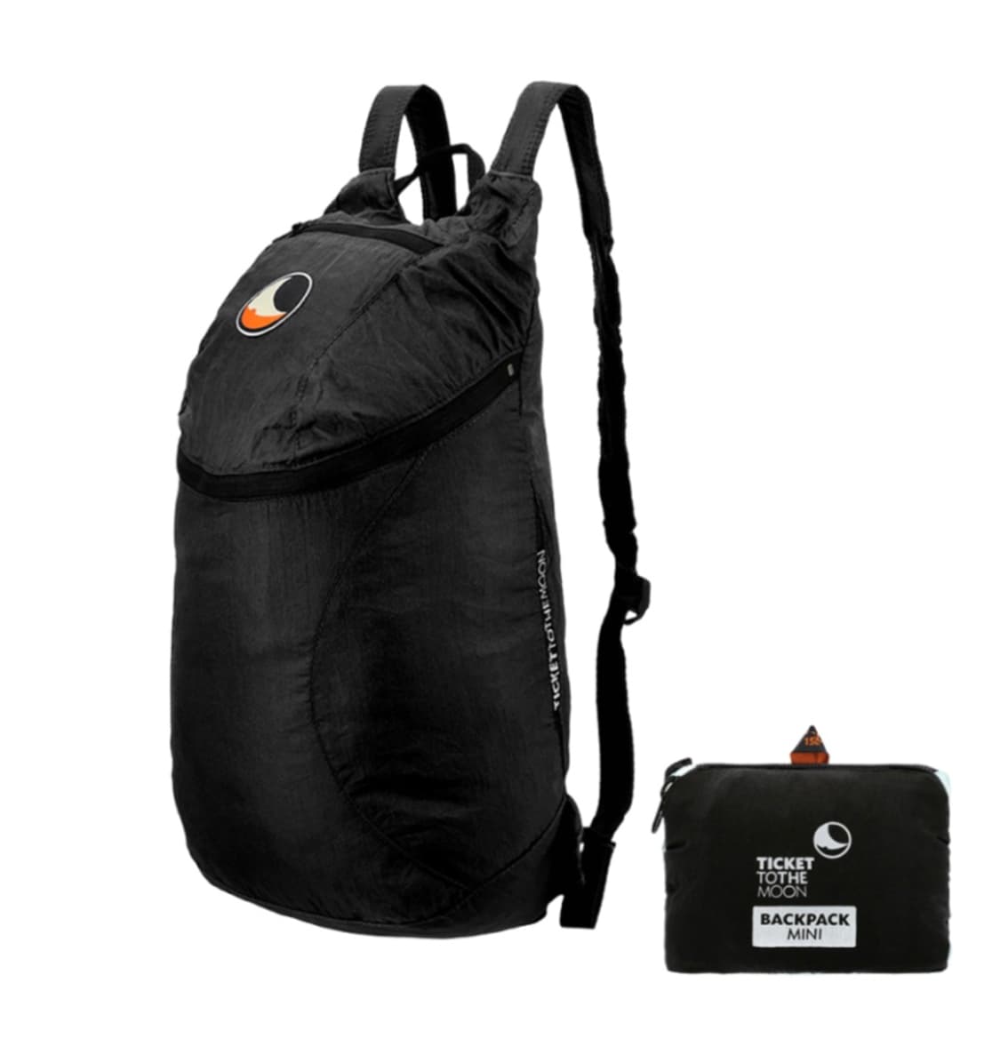 티켓투더문 미니 백팩 15L 블랙 상품이미지1