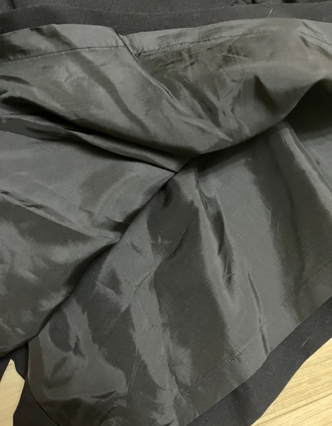 꼼데가르송 울 다이애그널 패턴 치마 상품이미지4