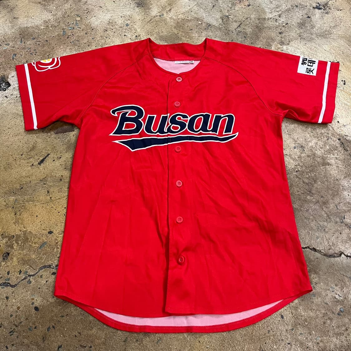 [정품/M] 롯데자이언츠 동백 유니폼 b16 상품이미지2