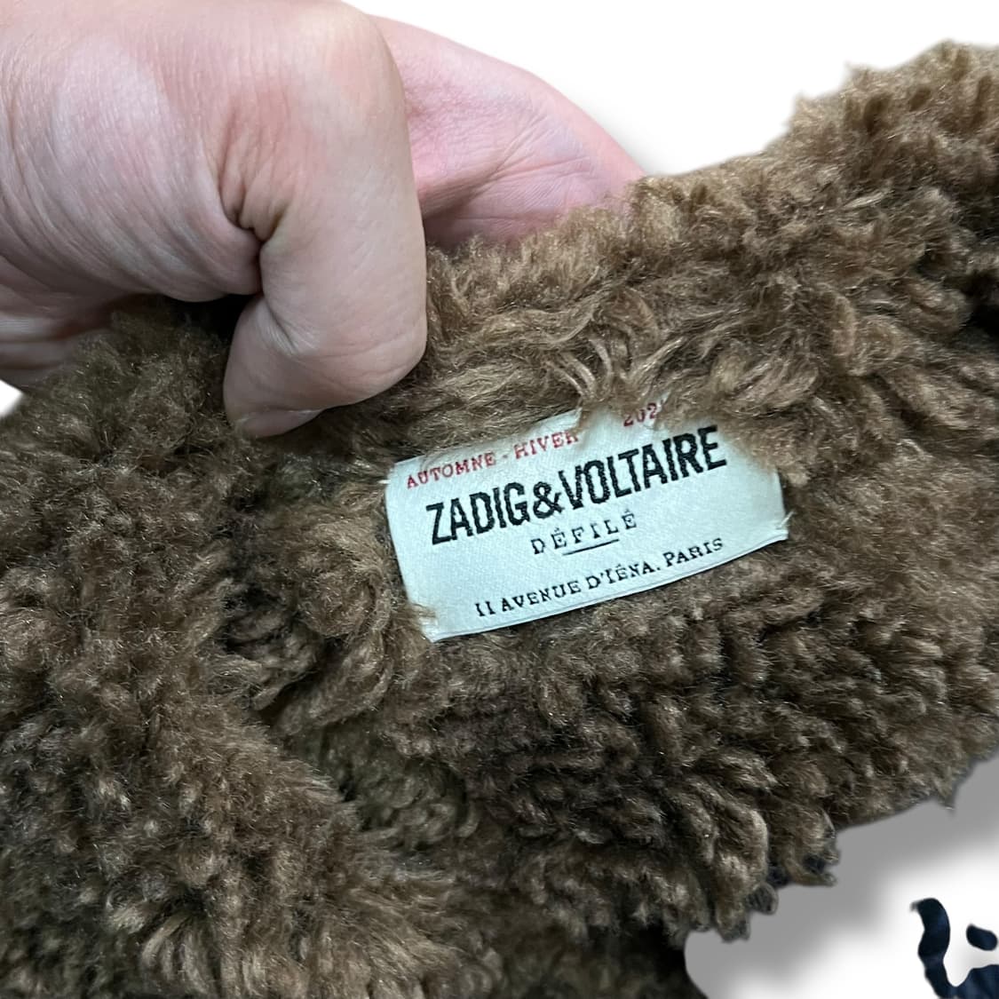  쟈딕앤볼테르 테디 퍼 코트 y13896 상품이미지7