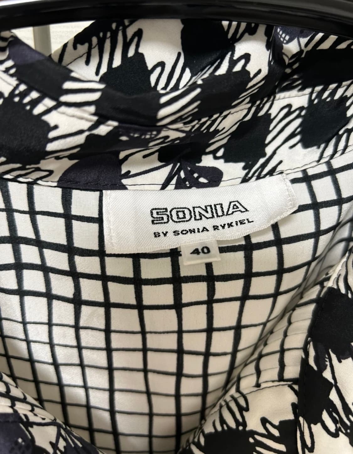 Sonia rykiel 소니아리키엘 체크 반팔원피스 상품이미지3