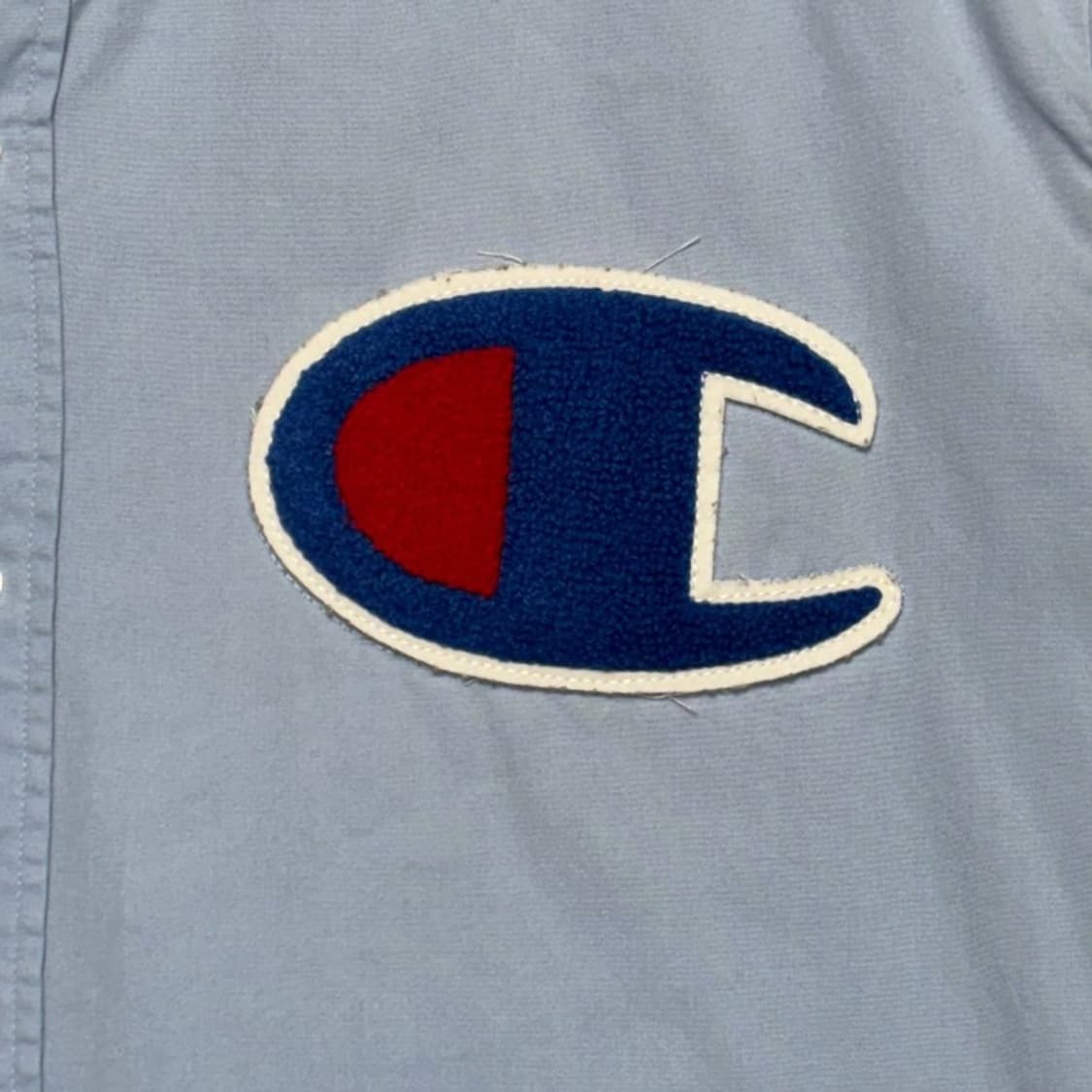 CHAMPION 빅로고 헤비웨이트 롱슬리브 셔츠 M 상품이미지2