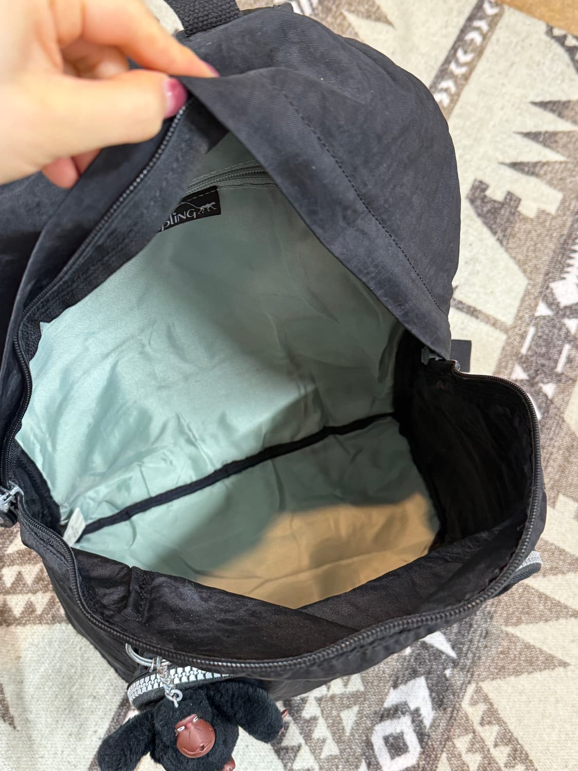 키플링 백팩 블랙 상품이미지7