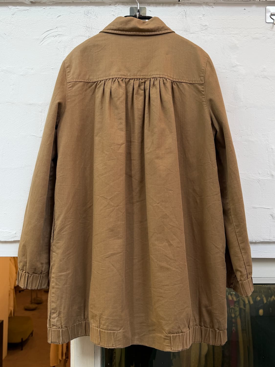 Shuca 백셔링 워크 하프 코트 M 상품이미지4