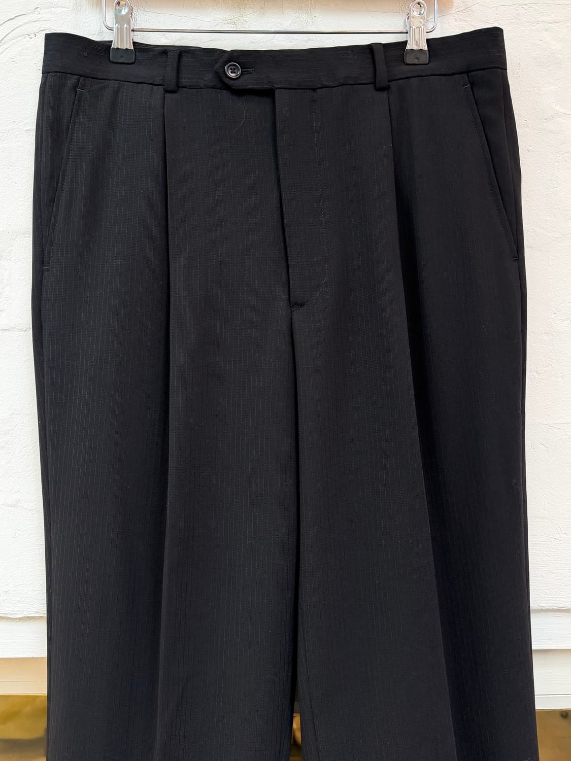 Armani 아르마니 스트라이프 핀턱 트라우저 슬랙스 50 상품이미지2