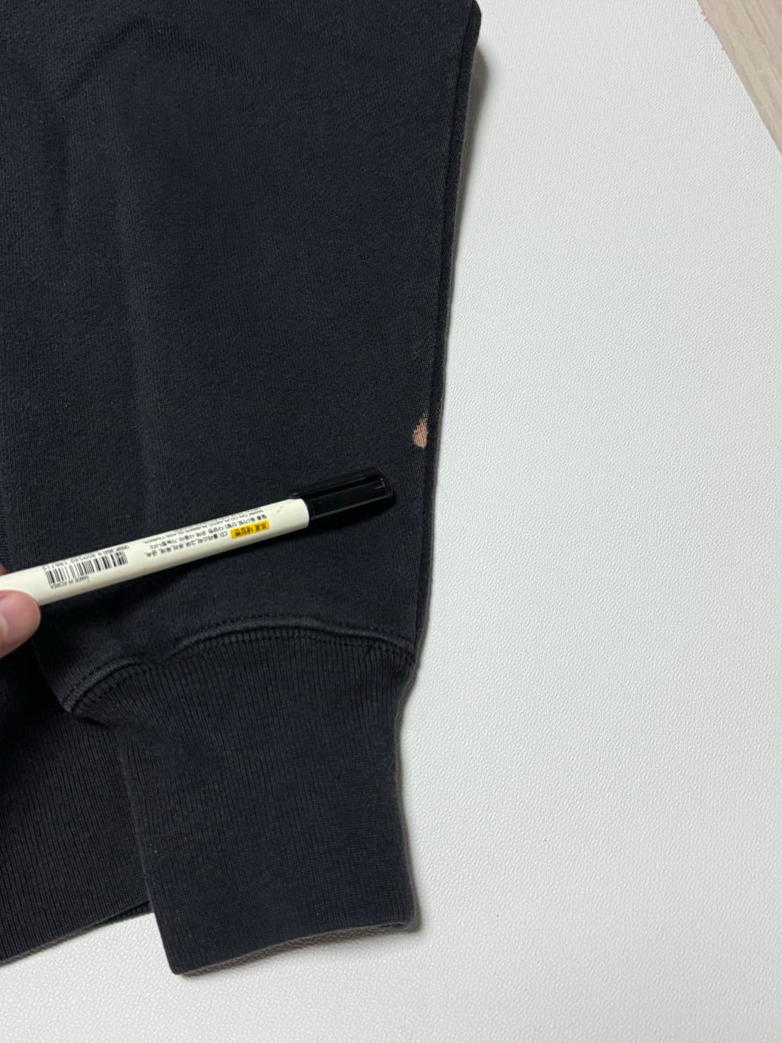 챔피온 리버스위브 블랙 후드 상품이미지4