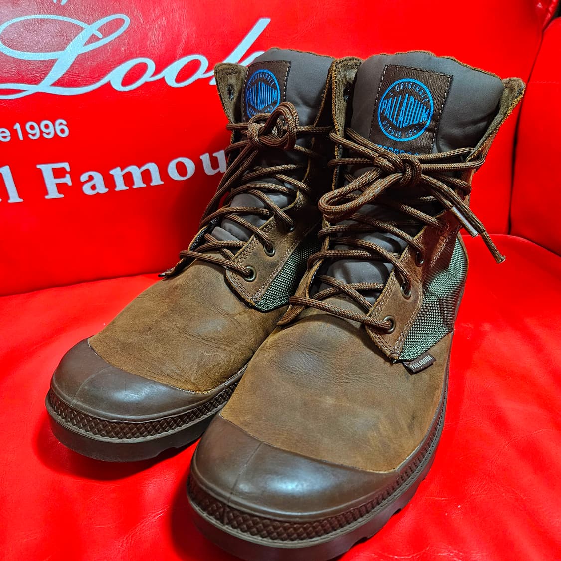 팔라디움(Palladium) 커프 레더 가죽 워커 부츠 43size 상품이미지2